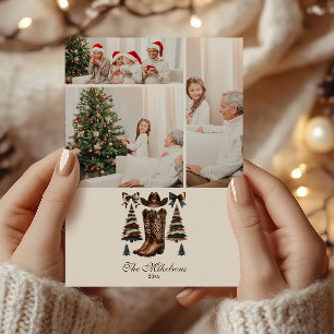 Cartão De Festividades Vaqueira do Oeste Arco de Natal