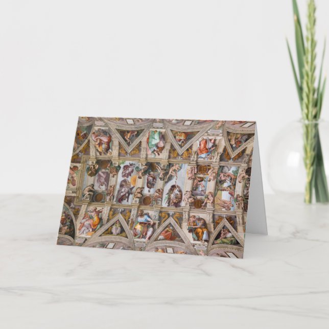 Cartão De Festividades vaticanos (Frente)