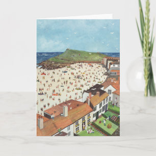 Cartão De Festividades Ver a partir da Rua da Galeria de Tatos. Ives