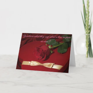 Cartão De Festividades Verdadeiro Amor