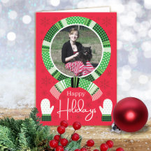 Verdes Checks Photo Feliz 