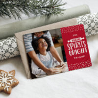 Vermelha | Foto Brilhante De Espíritos De Natal