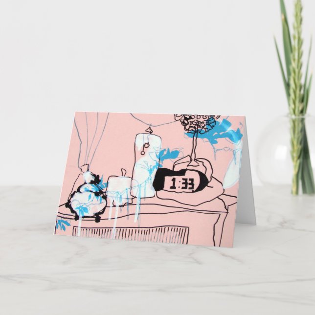 Cartão De Festividades Vespers da meia-noite (Frente)