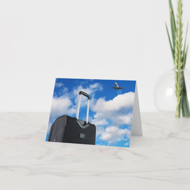 Cartão De Festividades Viagem (Frente)