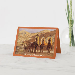 Cartão De Festividades Viagem dos Magi