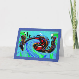 Cartão De Festividades Viagem interestelar