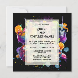 Cartão De Festividades Vibrante, faça você beber no Bebendo Festa de Hall