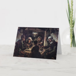 Cartão De Festividades Vincent Van Gogh - A Batata Come Belas Artes