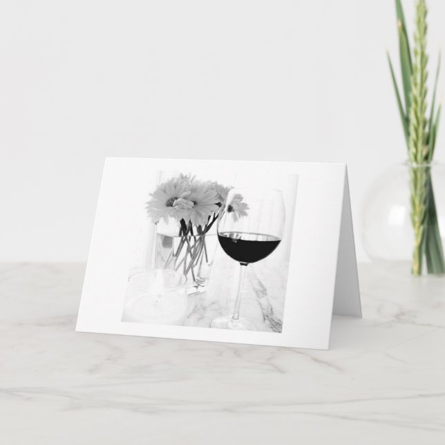 CARTÃO DE FESTIVIDADES VINHO DE ANIVERSÁRIO BRAVO-FELIZ DO NATAL (Frente)