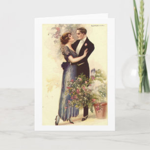 Cartão De Festividades Vintage, Antique, Victorian Romantic Gifts