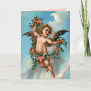 Cartão De Festividades Vintage Be My Namorados Card