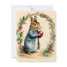 vintage doce bunny christmas