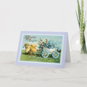 Cartão De Festividades Vintage Easter