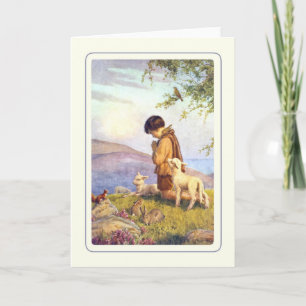 Cartão De Festividades Vintage Easter