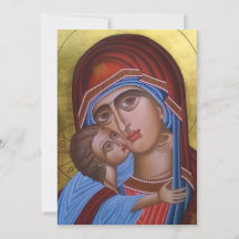 Vintage Fine Art of Mary and Baby Jesus