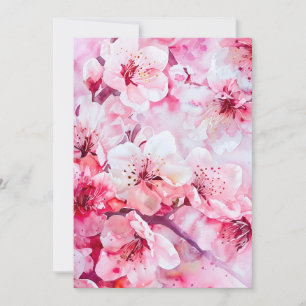 Cartão De Festividades Vintage Flor Petal Rosa Suave