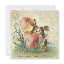 Vintage French Easter Bunnies