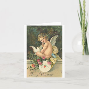Cartão De Festividades Vintage Para Meu Namorados