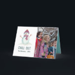 Cartão De Festividades Vintage Winter Christmas Family Photo<br><div class="desc">Um cartão de saudações de Natal para bonitinho,  personalizável para suas especificações.</div>