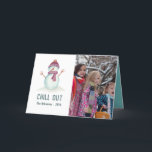 Cartão De Festividades Vintage Winter Christmas Family Photo<br><div class="desc">Um cartão de saudações de Natal para bonitinho,  personalizável para suas especificações.</div>