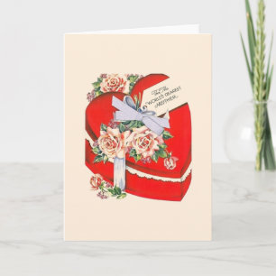 Cartão De Festividades Vintage World's Dearest Mother Valentine