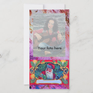 Cartão De Festividades VINTAGEM DE papais noeis