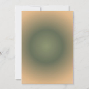 Cartão De Festividades Virgo Zodiac, Gradiente Castanho Verde Aura