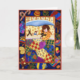 Cartão De Festividades Visões dos Sugarplums