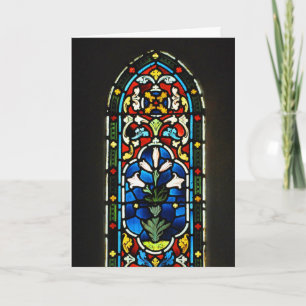 Cartão De Festividades Vitral #3