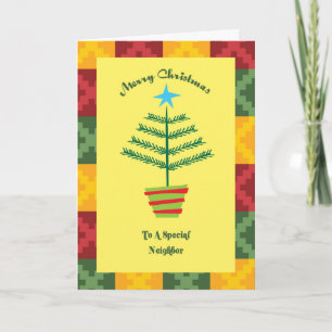Cartão De Festividades Vizinho Primsy Natal