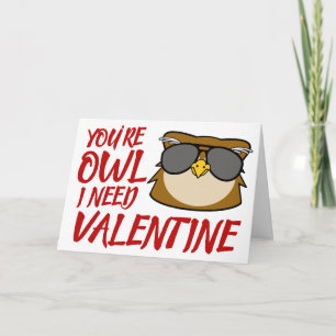 Cartão De Festividades Você é Coruja que preciso