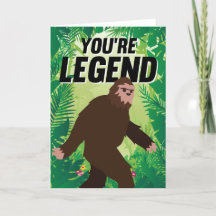 Você é Legend Bigfoot Birthday