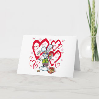 Cartão De Festividades Você é meu coelho do mel