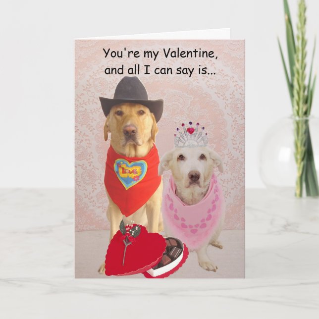 Cartão De Festividades Você é meu Namorados... (Frente)