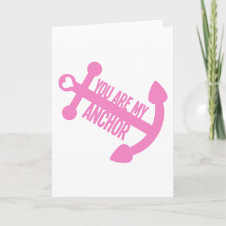 Cartão De Festividades Você É Minha Âncora