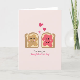 Cartão De Festividades Você é minha geleia, Dia de os namorados Card Cute