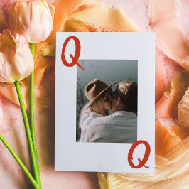 Cartão De Festividades Você é minha rainha do Dia de os namorados do cora