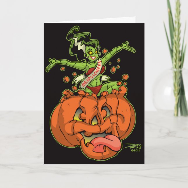 Cartão De Festividades Você é o GHOUL de meus sonhos (Frente)