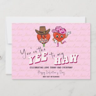 Cartão De Festividades Você É o Yee Para o Meu Haw Cowgirl Country Wester