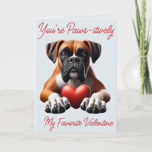 Cartão De Festividades Você é Paws - Meu Namorados Favorito