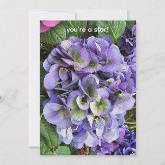 Cartão De Festividades Você é uma estrela!