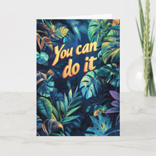 Cartão De Festividades Você Pode Fazer Isso Plantas Tropicais