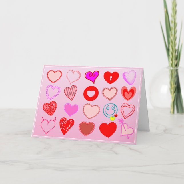 Cartão De Festividades Você prendeu meu coração, Namorados! (Frente)