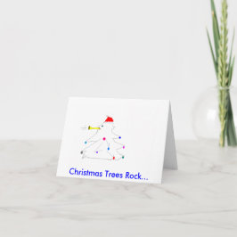Cartão De Festividades Você Rock Notecards de Natal