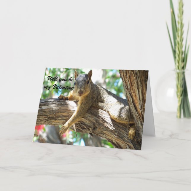 Cartão De Festividades Você será meu Namorados_ Card_by Elenne Boothe (Frente)