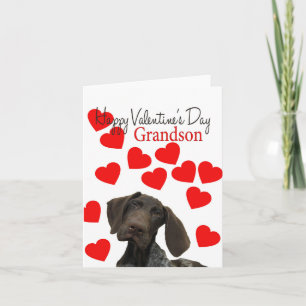 Cartão De Festividades Vovô Glossy Namorados Grizzly Puppy Amor