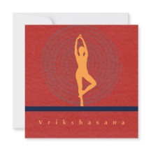 Vrikshasana Art Card