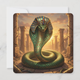 Cartão De Festividades Wadjet – Ägyptische Schlangengöttin´6