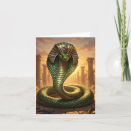 Cartão De Festividades Wadjet – Ägyptische Schlangengöttin´6