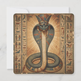 Cartão De Festividades Wadjet – Ägyptische Schlangengöttin´7